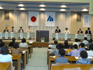 定時総会の様子1