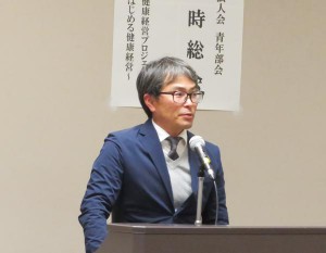 卒業生挨拶：澤田敦史さん