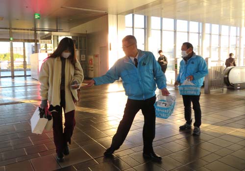 【多治見支部】街頭広報活動